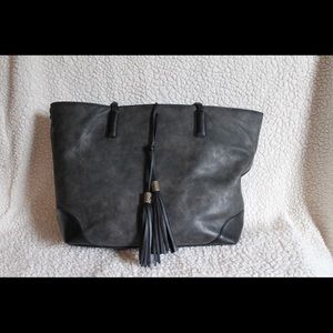 Black Tassle Purse